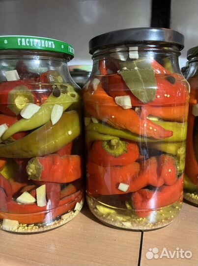 Острый маринованый перец