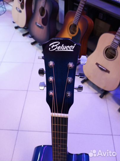Гитара Belucci 3810 синяя