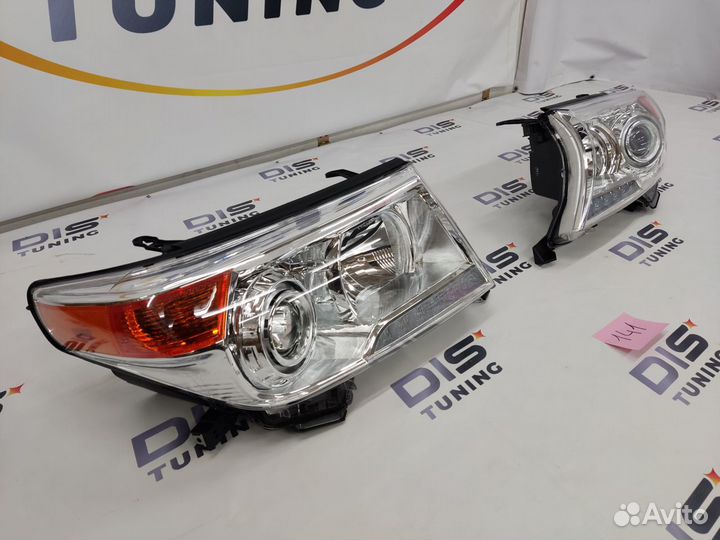 Фары Land Cruiser 200 2012-2015 год Светлые