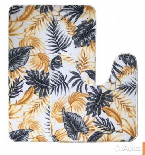 Коврики для ванной и туалета