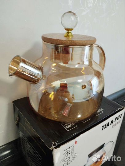 Заварочный чайник новый 1000 мл