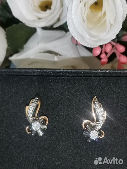 Серьги медсплав