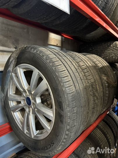 Диски ford kuga r17 pirelli verde 235/55/17