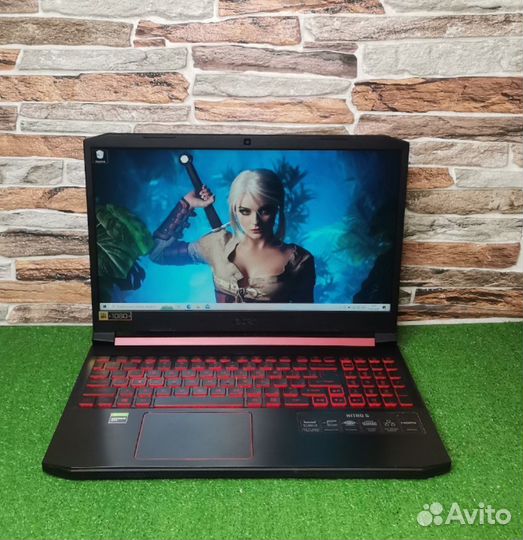 Игровой ноутбук Acer nitro 5 Ryzen 5/GTX 1650/ssd