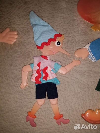 Куклы СССР шарнирные плоские