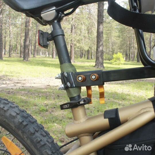 Детское велокресло переднее