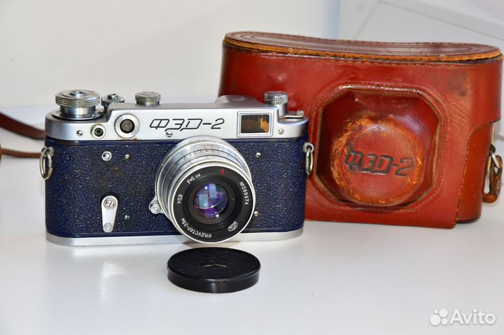 Фэд-2 Редкий Юбилейный Экземпляр синий корпус