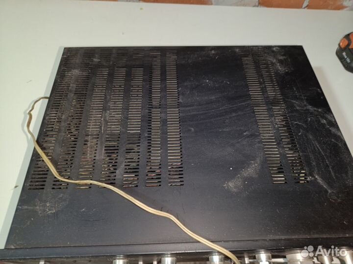 Бабинный магнитофон и усилитель из СССР