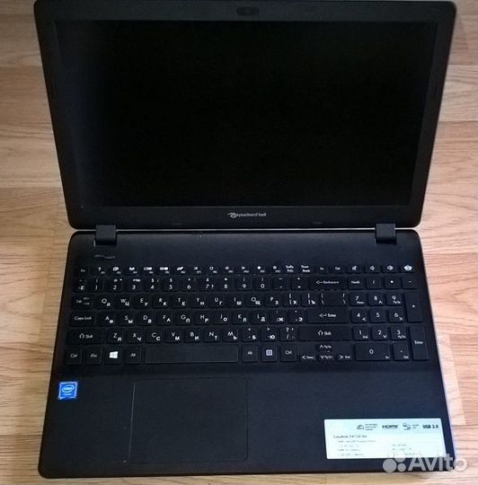 Ноутбук packard bell W15w4