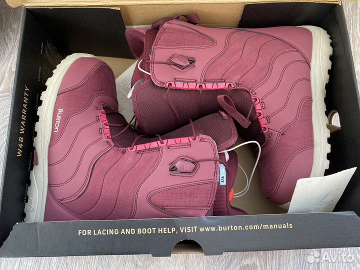 Ботинки для сноуборда женские burton 37