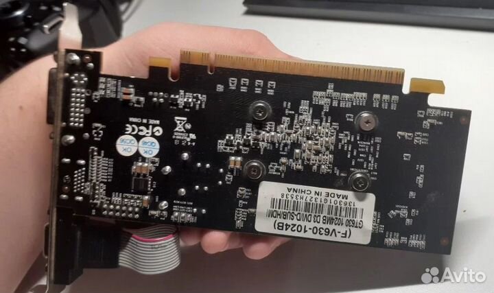 Видеокарта GT 630 1gb