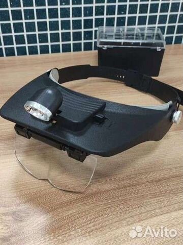 Очки лупа налобная