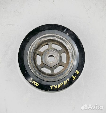 Шкив коленвала VW Tuareg 3.2