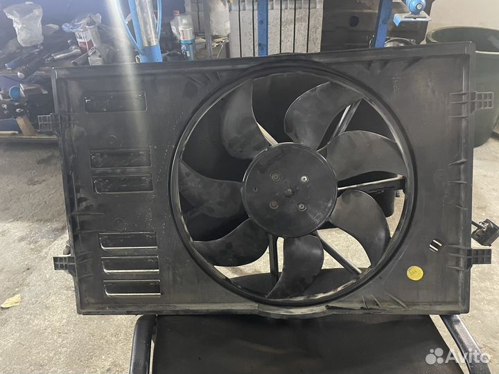Вентилятор охлаждения volkswagen golf