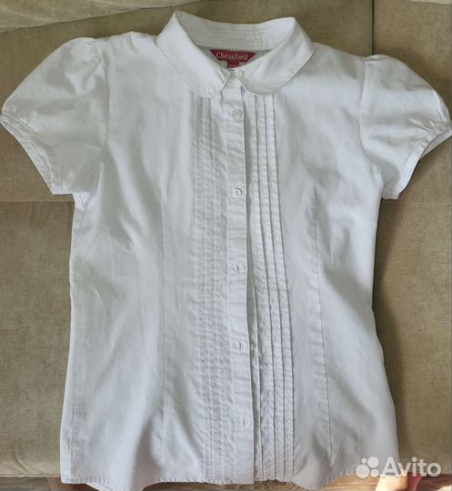 Школьная форма для девочки 128 серая