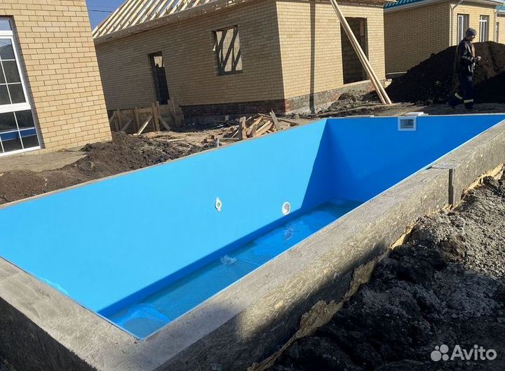 Бассейн для дачи 8м*3м*1,5м