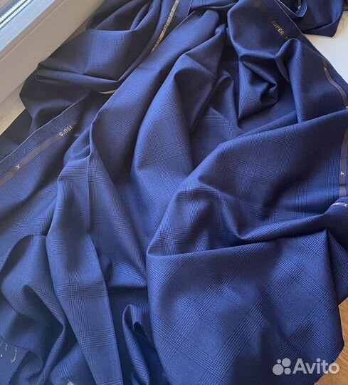 Отрезы итальянской костюмной шерсти из Бьеллы