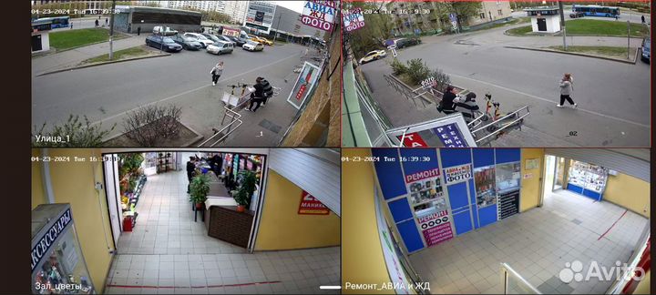 Установка и ремонт видеонаблюдения