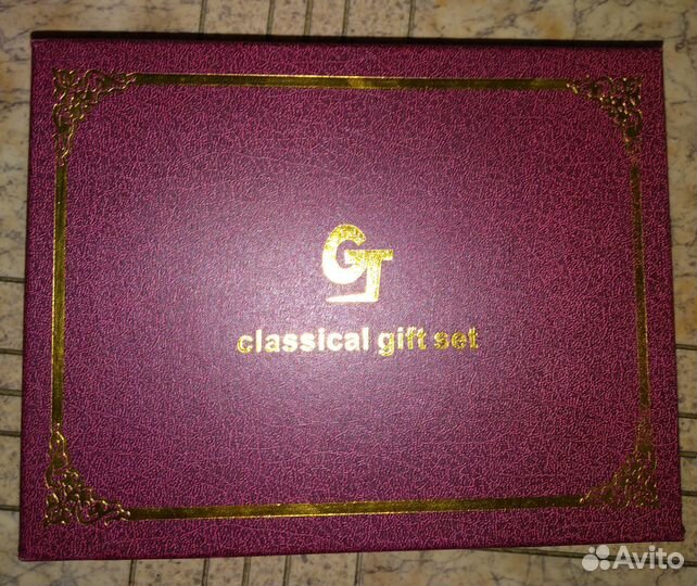 Подарочный набор фляжка и рюмки