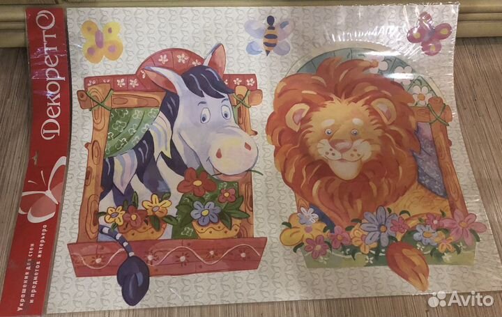 Интерьерная наклейка для детской комнаты на стену