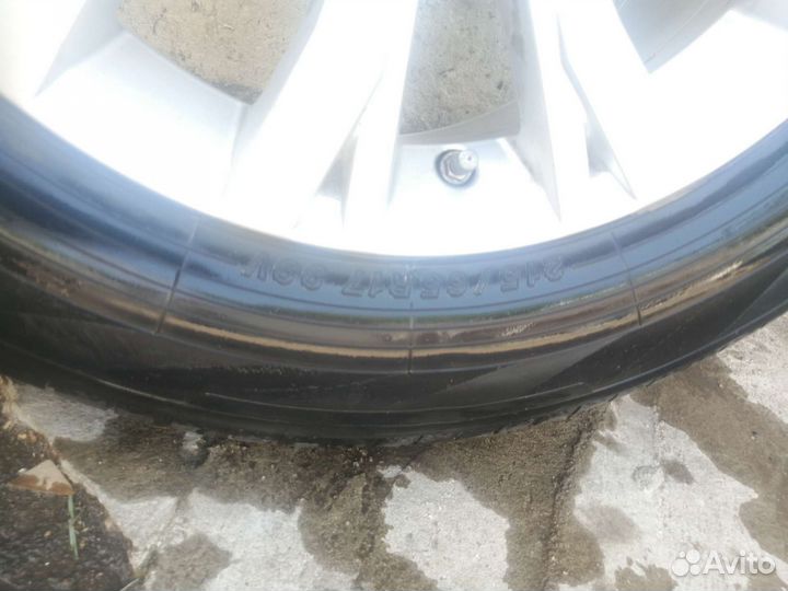 Диски с резиной r17 volkswagen tiguan