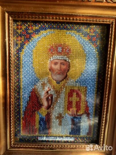 Иконы вышитые бисером