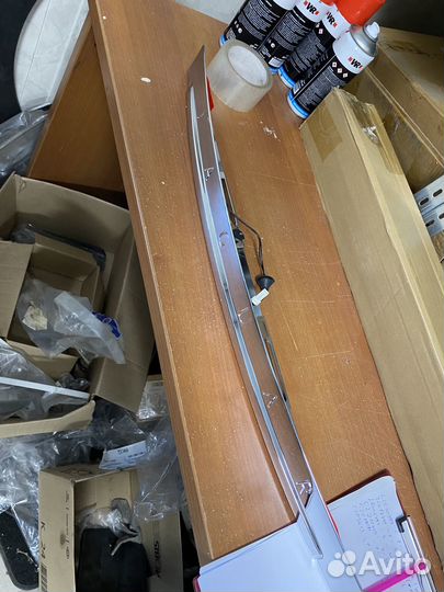 Накладка багажника хром jaguar