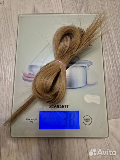 Волосы натуральные 44-52 см
