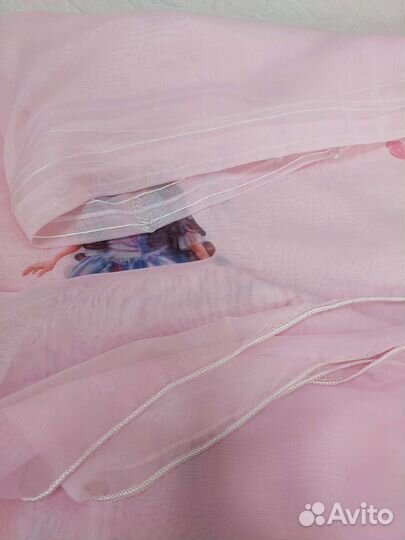 Тюль в детскую комнату д/девочки