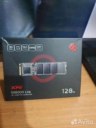 SSD Adata xpg sx6000 lite m.2 128GB