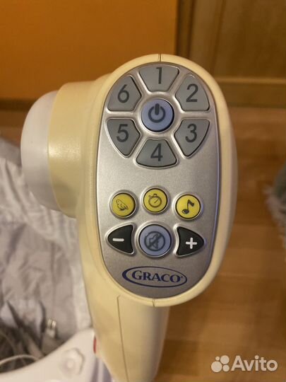 Детские электронные качели graco