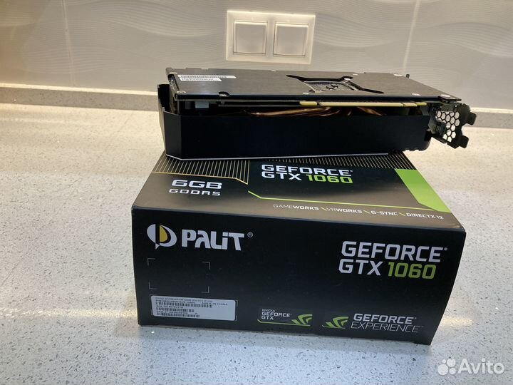 Видеокарта Palit gtx 1060 6gb Jetstream