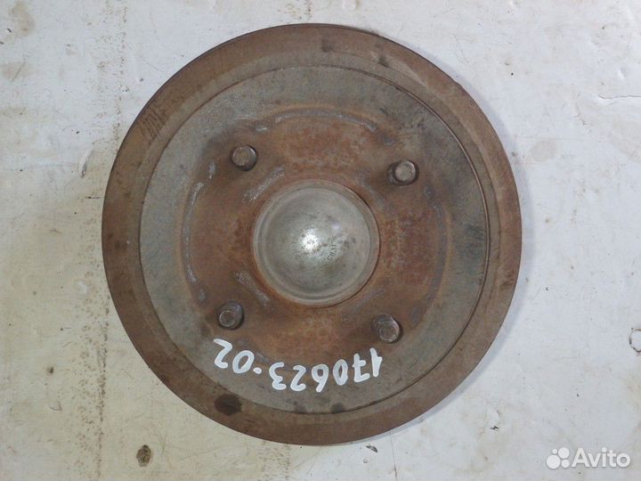 Барабан тормозной Цапфа Fusion