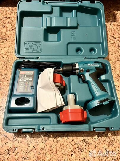 Аккумуляторная дрель Makita 6281dwpe