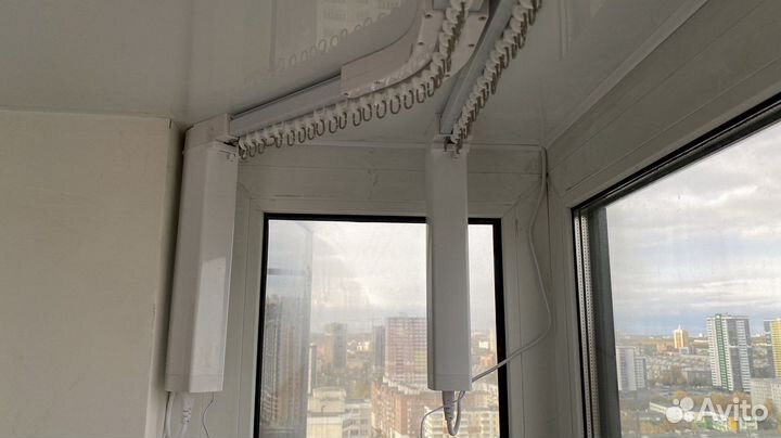 Электрокарниз, умные шторы