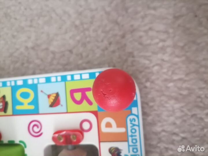 Бизиборд веселая радуга Alatoys