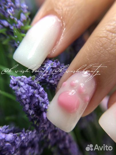 Маникюр с покрытием