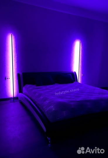 RGB Торшер светильник напольный