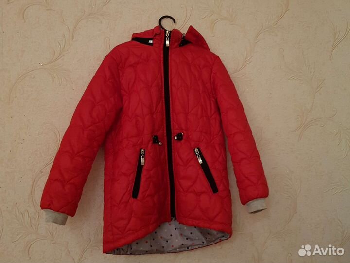 Парка для девочки 128