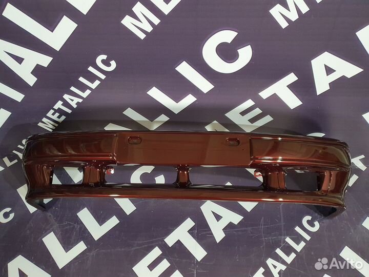 Бампер 2114 передний / Кампласт новый красный