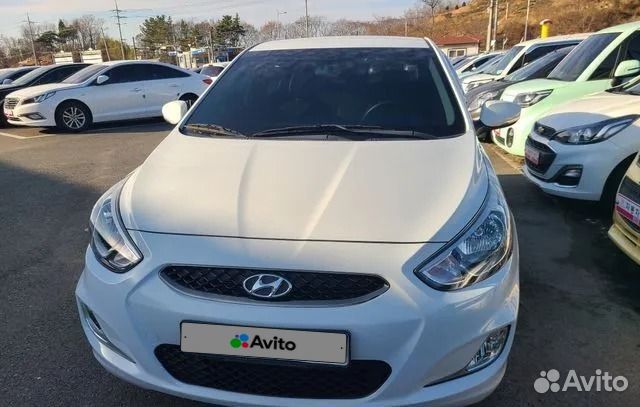 Hyundai Accent 1.4 AT, 2018, 10 000 км