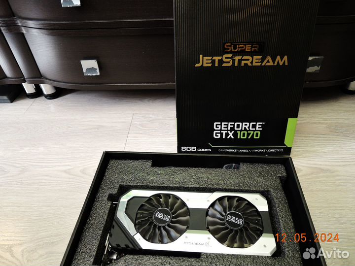 Palit gtx 1070 super jetstream