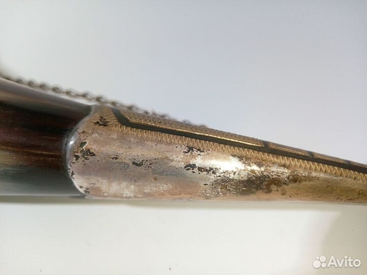 Рог серебро