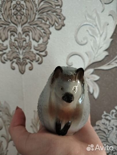 Еж фарфоровый