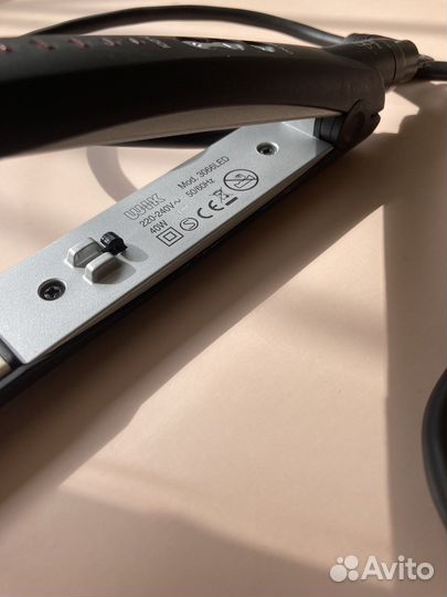 Утюжок щипцы для волос Wik ceramic 3066led