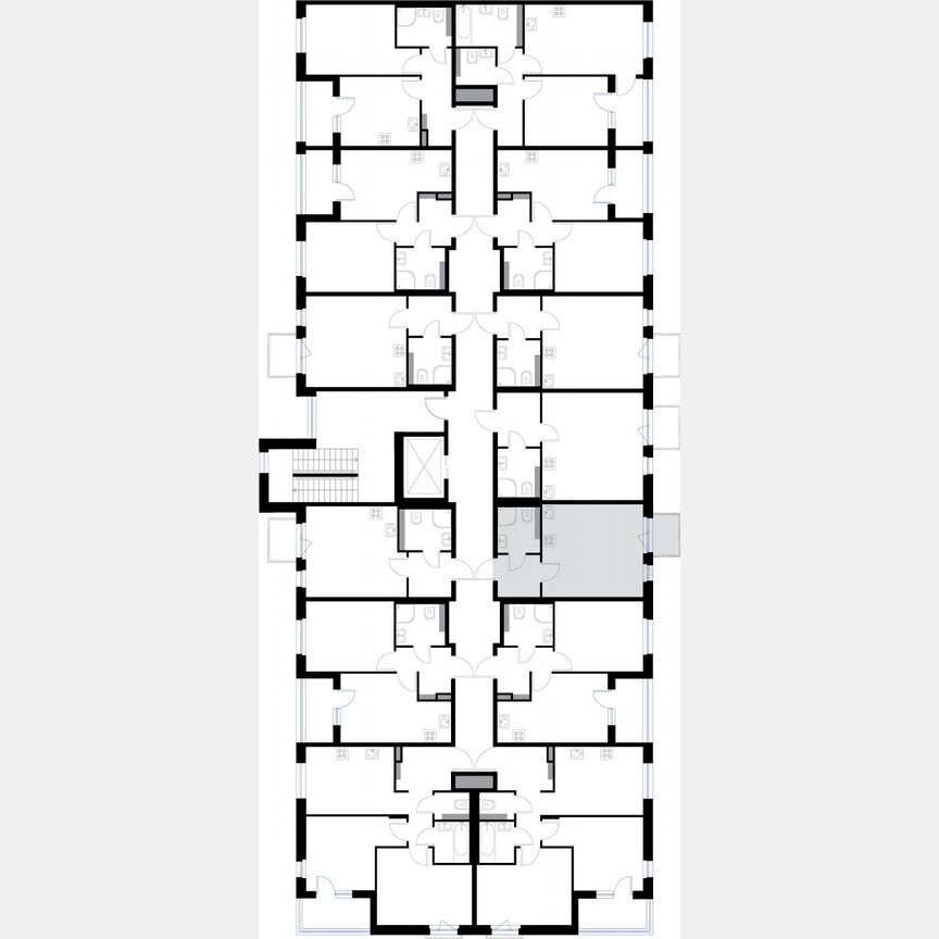 Квартира-студия, 25,2 м², 3/3 эт.