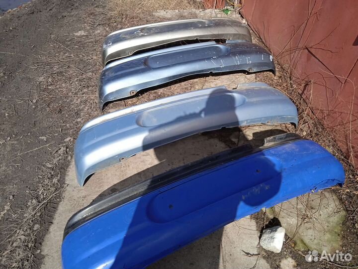 Задний бампер ваз 2110