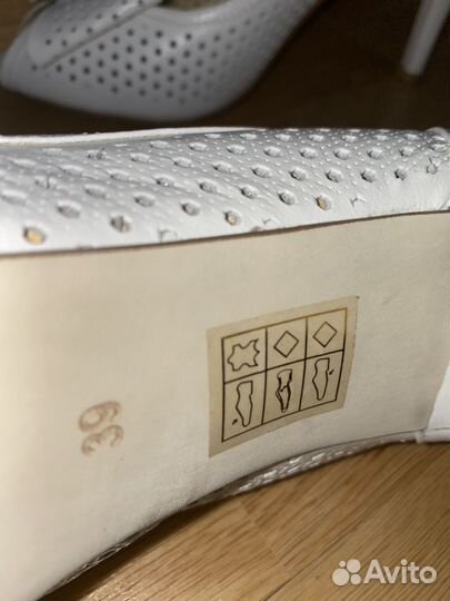 Туфли белые Kapricci, кожа