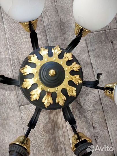 Люстра потолочная бу