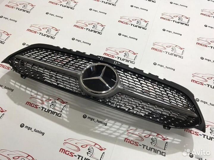 Решетка Mercedes A W177 Diamond Silver Дистроник